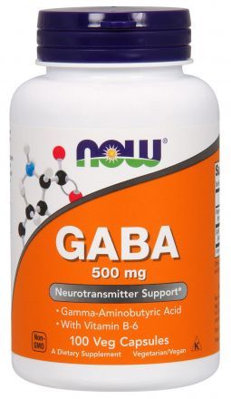 NOW GABA 500 мг (100 кап)