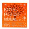 Шоколад Carob Milk Bar (апельсин, имбирь, корица) Royal Forest (75 г)