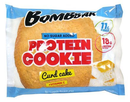 Печенье протеиновое &quot;Творожный кекс&quot; BOMBBAR (60 г)